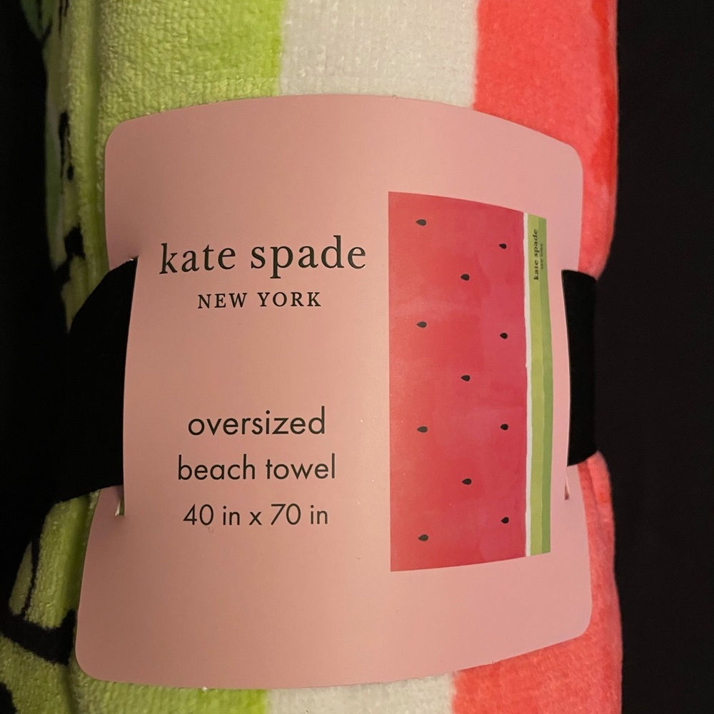 Kate spade watermelon beach towel oversized